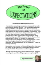 The Power of Expectations