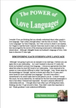 The Power of Love Languages